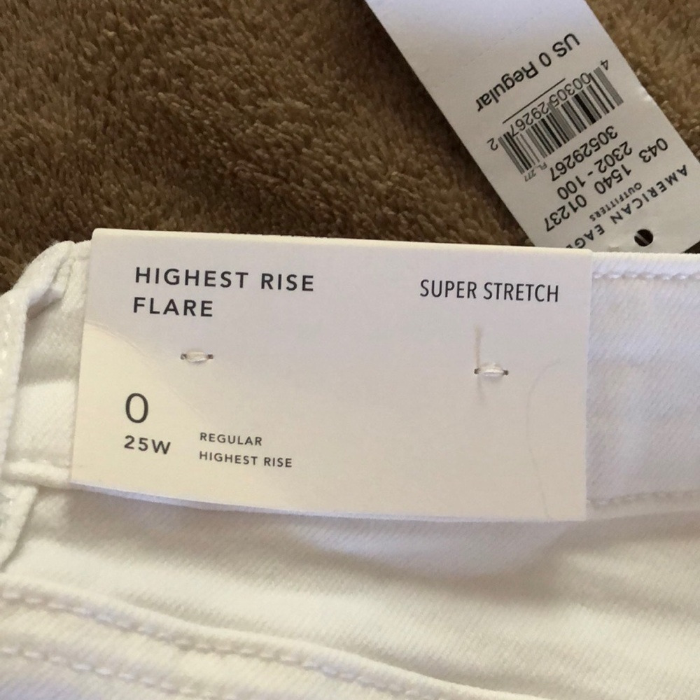 American Eagle highest rise flare jeans
